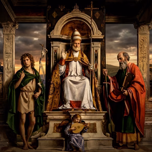 Catholic Church Authority: The Chair of Saint Peter Authority that Serves